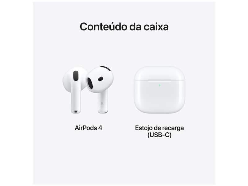 Apple AirPods 4 - Apple Airpods - Magazine Luiza